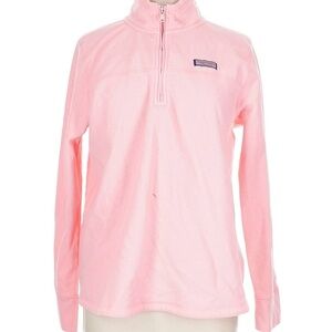 Vineyard Vines Pink Whale Logo Pullover